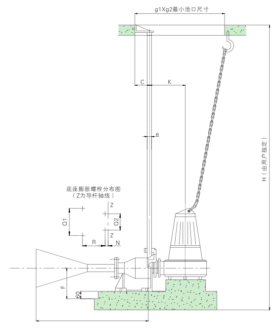 QSB型潛水射流式曝氣機(jī) QSB型潛水射流式曝氣機(jī)
