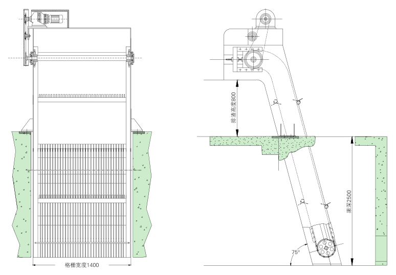 GSHP鏈條回轉(zhuǎn)式多耙格柵除污機 GSHP鏈條回轉(zhuǎn)式多耙格柵除污機