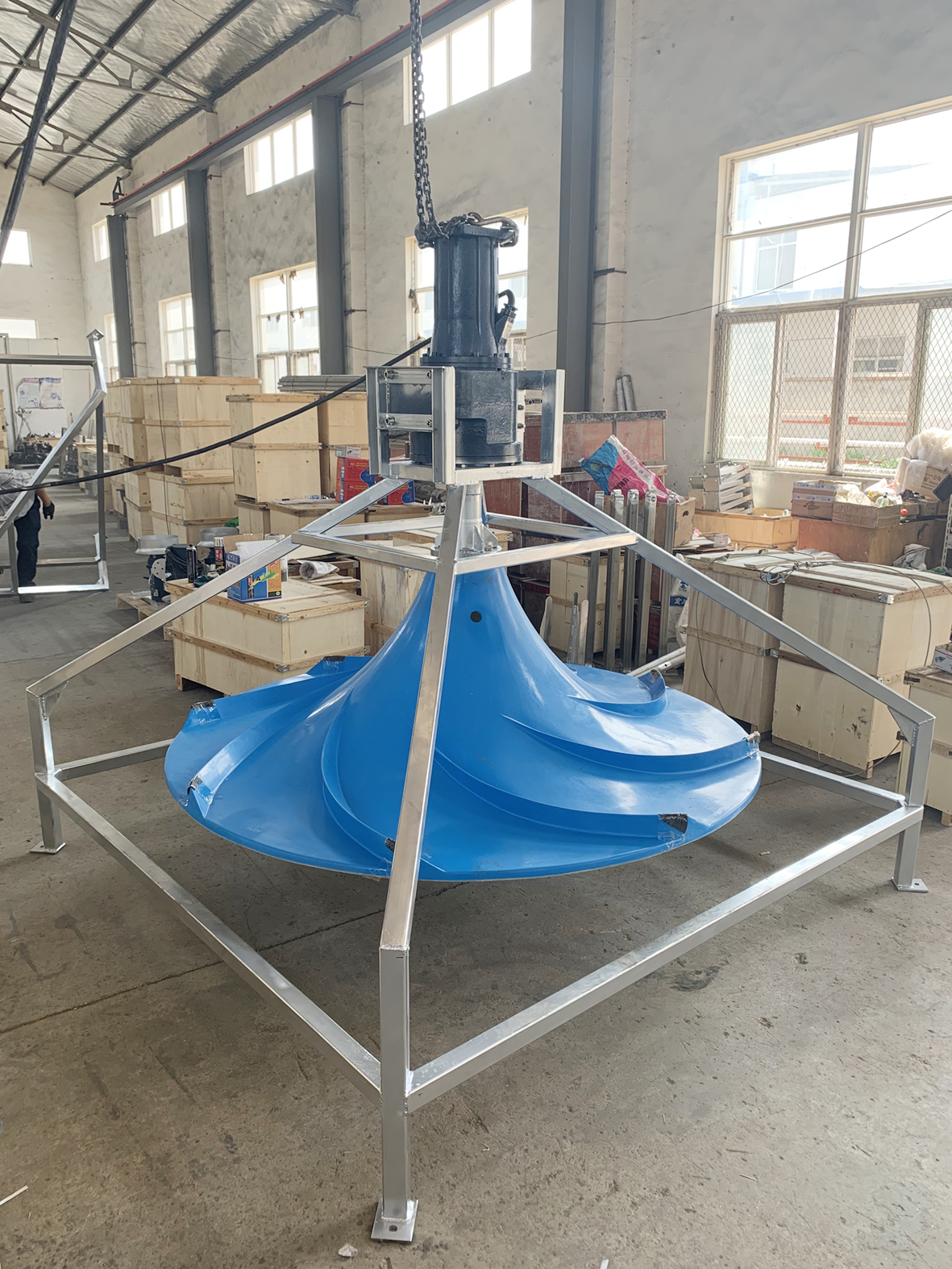 潛水雙曲面攪拌機與其它攪拌設備相比，優(yōu)勢在哪里？ | 南京藍寶石環(huán)保